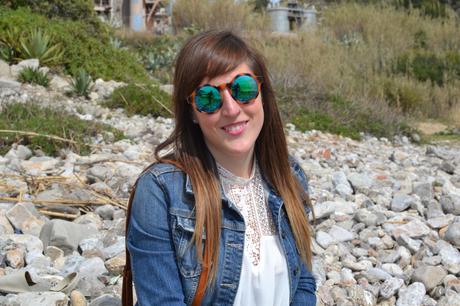 Look of the day: Green militar jeans