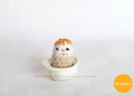 enano amigurumi miniature crochet anekka handmade