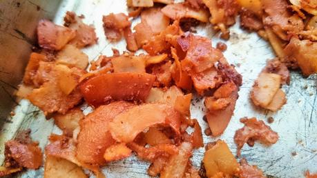 Bacon de coco vegano Bacon de coco vegano