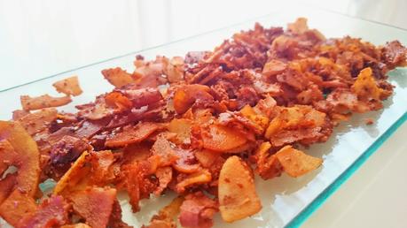 Bacon de coco vegano Bacon de coco vegano