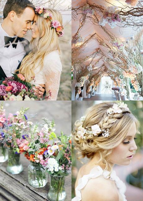 Inspiración para una boda en primavera