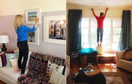 ANTES Y DESPUES DE UN ABURRIDO SALÓN ANTES Y DESPUES DE UN ABURRIDO SALÓN