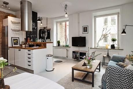 Vivir en un apartamento de 1 habitación pero así de bonito... se lo perdonamos y todo! Vivir en un apartamento de 1 habitación pero así de bonito... se lo perdonamos y todo!