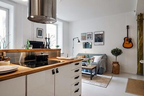 Vivir en un apartamento de 1 habitación pero así de bonito... se lo perdonamos y todo! Vivir en un apartamento de 1 habitación pero así de bonito... se lo perdonamos y todo!