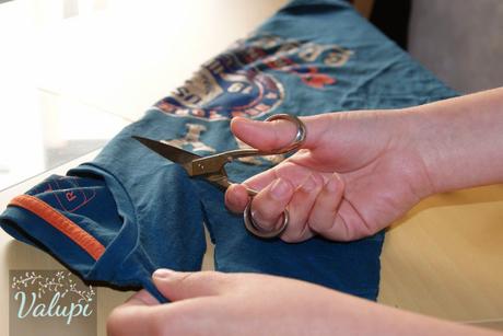 DIY - Reciclando una camiseta de chico DIY - Reciclando una camiseta de chico
