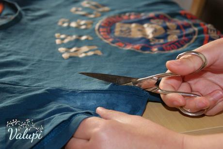 DIY - Reciclando una camiseta de chico DIY - Reciclando una camiseta de chico