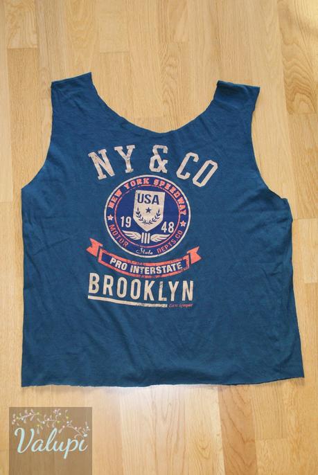DIY - Reciclando una camiseta de chico DIY - Reciclando una camiseta de chico