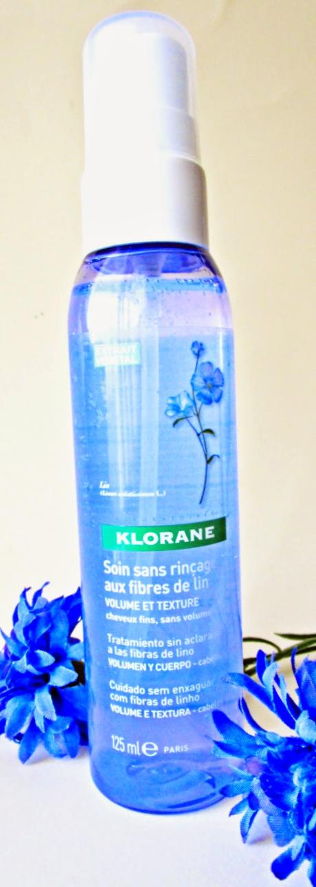 Tratamiento Sin Aclarado a las Fibras de Lino de Klorane Tratamiento Sin Aclarado a las Fibras de Lino de Klorane