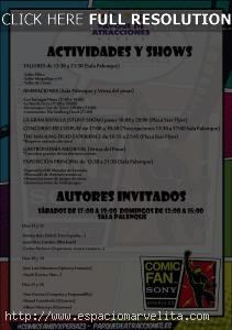 Anunciado el evento ComicFan en el Parque de Atracciones de Madrid Programa ComicFan