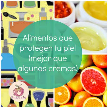 Alimentos que protegen la piel (mejor que algunas cremas)