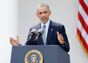 El presidente de EEUU, Barack Obama, habla en una rueda de prensa en la Casa Blanca sobre el acuerdo con Irán. (EFE/Archivo)