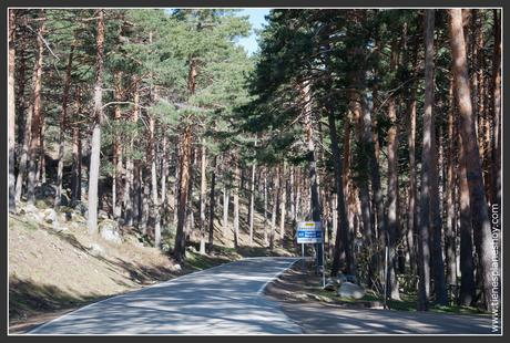 Ruta Chorrera de Mojonavalle en el Puerto de Canencia Madrid