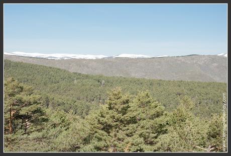 Ruta Chorrera de Mojonavalle en el Puerto de Canencia Madrid