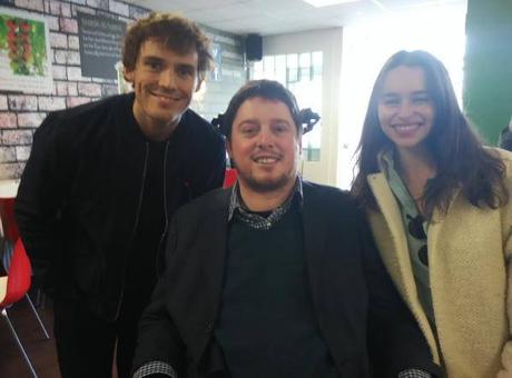 Primeras imágenes de Sam Claflin y Emilia Clarke en el set de Yo Antes De Ti