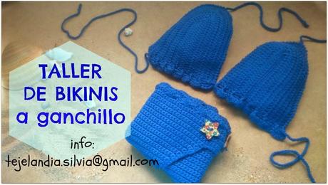 Taller de bikinis a elegir entre punto o ganchillo Taller de bikinis a elegir entre punto o ganchillo