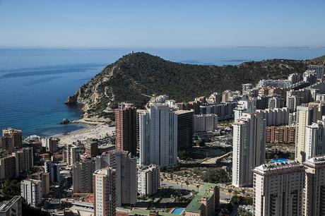 Benidorm desde el cielo