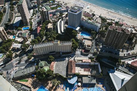 Benidorm a vista de pájaro