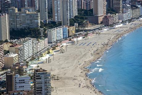 Benidorm desde el cielo