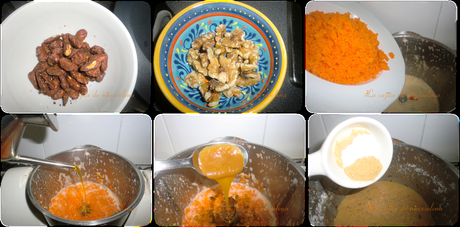 Tarta Frozen - de zanahoria, frutos secos y tofee