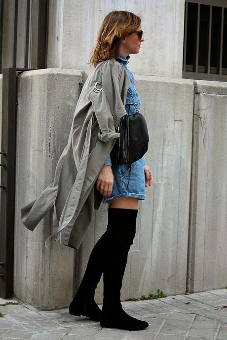 mono en denim mono en denim