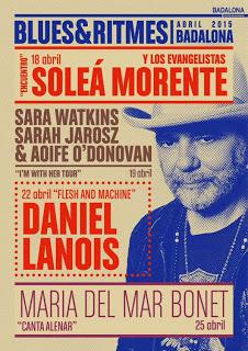 Daniel Lanois actúa el 22 de abril en Badalona