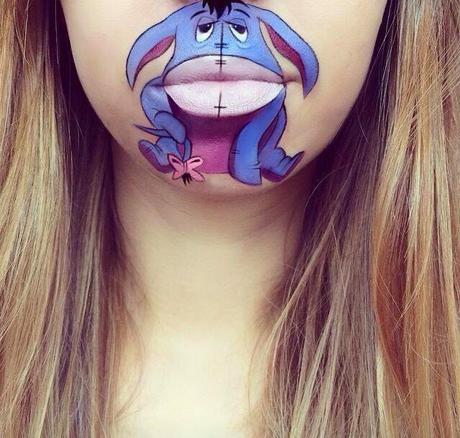 Artista del maquillaje crea a famosos dibujos animados en rostros