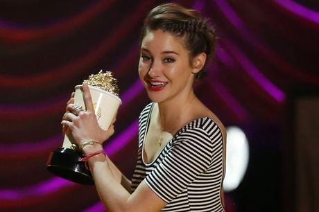 'Bajo la misma estrella' y Shailene Woodley triunfan en los MTV Movie Awards 2015 'Bajo la misma estrella' y Shailene Woodley triunfan en los MTV Movie Awards 2015