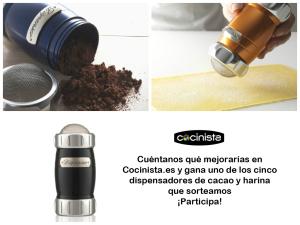 Tu opinión tiene premio Dispensadores copia