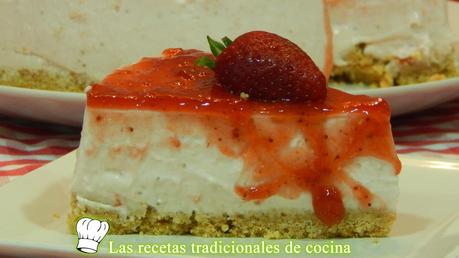 tarta de fresas