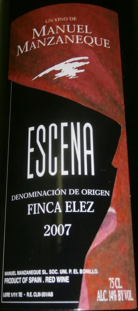 Escena Tinto Crianza 2007, de Bodegas Manuela Manzaneque Escena Tinto Crianza 2007, de Bodegas Manuela Manzaneque
