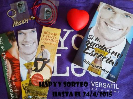 Sorteo lote regalos + SI TE QUEDAS EN ESCOCIA firmado Sorteo lote regalos + SI TE QUEDAS EN ESCOCIA firmado