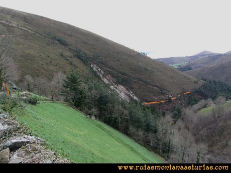 Ruta Alto Aristebano, Estoupo, Capiella Martín: Saliendo de Candanedo