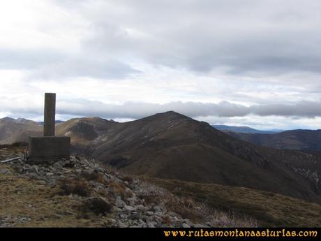 Ruta Alto Aristebano, Estoupo, Capiella Martín: Índice geodésico del Estoupo