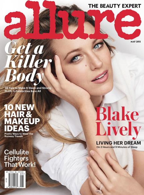 Blake Lively portada de Allure Magazine y protagonista de la Towel Series de Testino