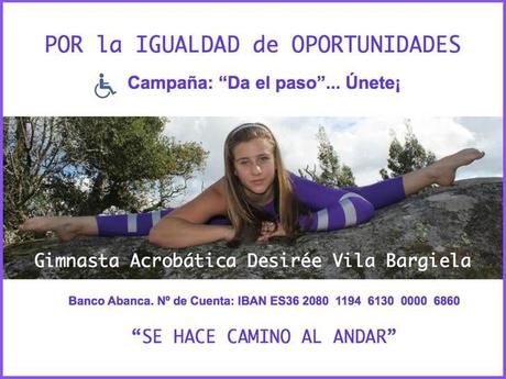 Recaudan fondos para conseguir una prótesis para una gimnasta viguesa de 16 años a la que amputaron parte de una pierna Recaudan fondos para conseguir una prótesis para una gimnasta viguesa de 16 años a la que amputaron parte de una pierna