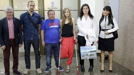 Recaudan fondos para conseguir una prótesis para una gimnasta viguesa de 16 años a la que amputaron parte de una pierna Recaudan fondos para conseguir una prótesis para una gimnasta viguesa de 16 años a la que amputaron parte de una pierna