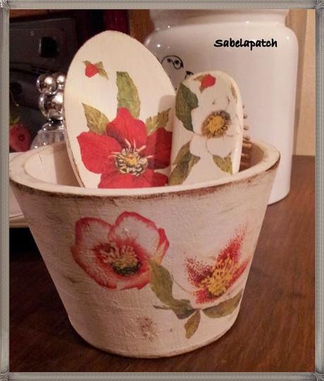 Cestita japonesa y algo de decoupage Cestita japonesa y algo de decoupage