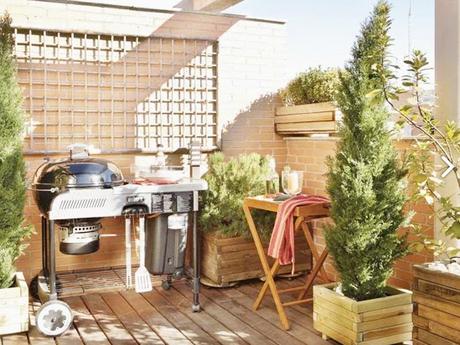 INSPIRACIÓN DECO: Decora tu terraza o jardín con una BARBACOA