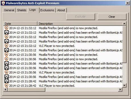 Malwarebytes Anti-Exploit Premium v1.05.1.1015, Protección exploit Imprescindible Navegadores y Aplicaciones Malwarebytes Anti-Exploit Premium v1.05.1.1015, Protección exploit Imprescindible Navegadores y Aplicaciones