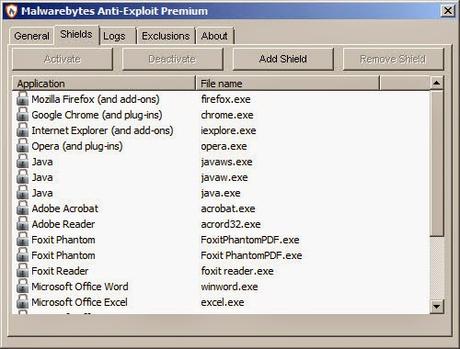 Malwarebytes Anti-Exploit Premium v1.05.1.1015, Protección exploit Imprescindible Navegadores y Aplicaciones Malwarebytes Anti-Exploit Premium v1.05.1.1015, Protección exploit Imprescindible Navegadores y Aplicaciones