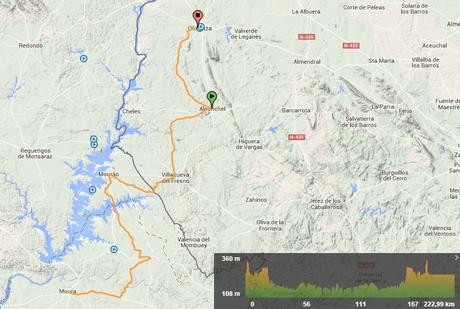 Análisis del recorrido del I Alqueva Ultratrail GO4RUN 2015