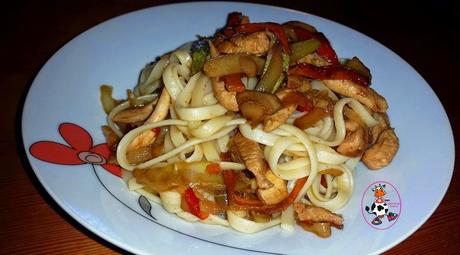 TALLARINES CON POLLO TALLARINES CON POLLO