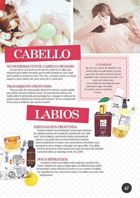 “Embellece mientras duermes” Articulo para Revista Sunday de Mexico 11084237_843564075680007_5697278525560428608_o (1)