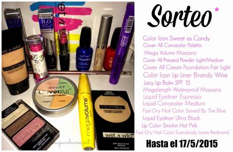 Sorteo de 3 lotes de 14 productos de maquillaje de Wet n Wild. Sorteo de 3 lotes de 14 productos de maquillaje de Wet n Wild.