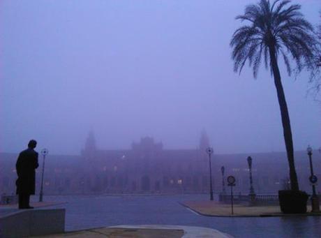 A principios de marzo, Sevilla amanecía de esta guisa...
