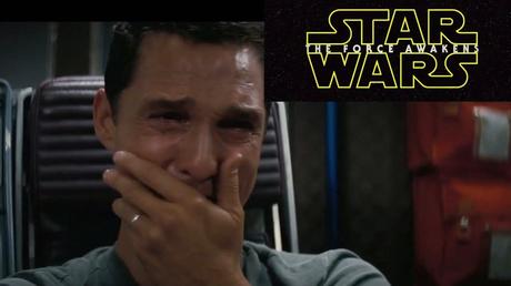 Humor: La Reacción De Matthew McConaughey Al Vel El Trailer De Star Wars: The Force Awakens