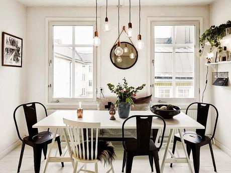 Consigue un estilo romántico, cálido y acogedor nórdico en blanco y negro Consigue un estilo romántico, cálido y acogedor nórdico en blanco y negro