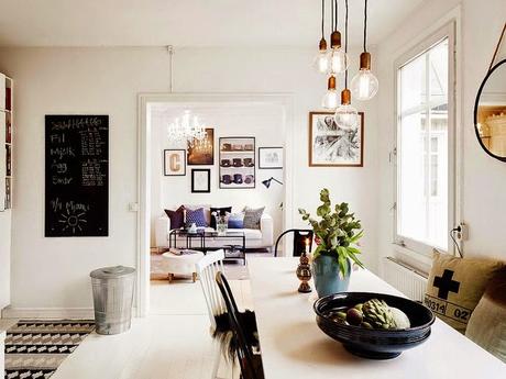 Consigue un estilo romántico, cálido y acogedor nórdico en blanco y negro Consigue un estilo romántico, cálido y acogedor nórdico en blanco y negro