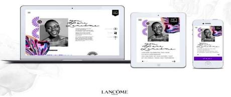 #YouAreLancôme La Plataforma Participativa de Lancôme Donde Customizar tus Fotos