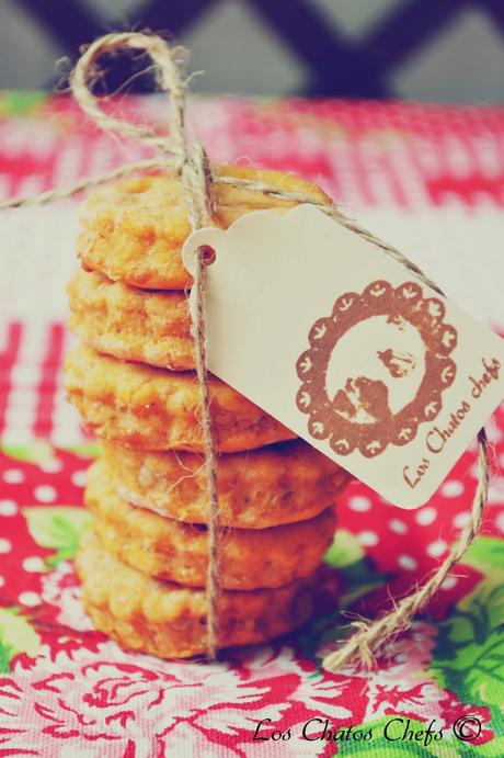 Galletas de queso y tomate Galletas de queso y tomate